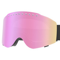 Masque de ski magnétique RTS Baikang 7075, anti-buée, avec lentille PC, pour motoneige, Gafas De Nieve