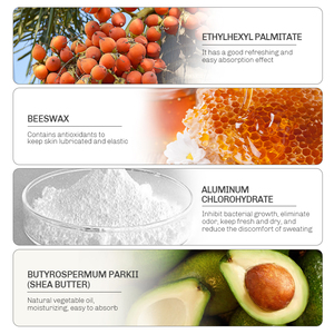Utilisation pour homme femme déodorant résistant à la transpiration bâton nature formule de haute qualité - Product Image 3