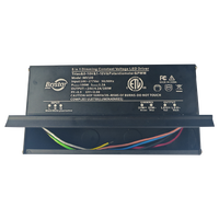   Driver LED Dimmable Certifié ETL Norme US 5-en-1 PF>0.9 0-10V 1-10V Triac 12V 24V 30W 60W 80W 100W 120W 250W 300W