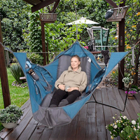 Hamac pliable simple portatif pour l'application extérieure de parc de survie Options de couleur résistantes à la déchirure