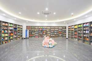 Mainan modis mewah putri kelinci kelinci gantungan kunci kelinci lucu kartun untuk putri penghilang stres mesin genggam kain boneka - Product Image 6