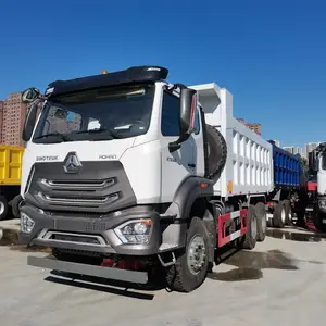 DAMPERLİ KAMYON sinotruk Hohan 6x4 10 tekerlekli damperli damperli kamyonlar afrika'da