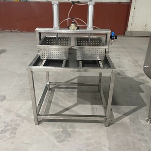 Nueva Máquina Comercial para Hacer Queso, Tanque Pasteurizador <span class=keywords><strong>de</strong></span> Leche con Prensa Neumática para Queso y Carro <span class=keywords><strong>de</strong></span> Recolección <span class=keywords><strong>de</strong></span> Cuajada - Product Image 6