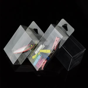 Offre Spéciale – Boîte à oreiller transparente en PVC/PET de 0,4 mm d'épaisseur, personnalisée par <span class=keywords><strong>la</strong></span> marque YuXuan, en matériaux recyclés pour leurres de pêche - Product Image 4