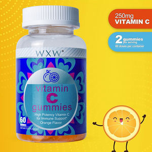 Gomitas de vitamina C con sabor a naranja de alta absorción, extracto de vitamina C y sodio, compatible con los niveles de energía para gomitas adultas - Product Image 3