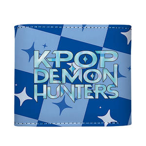 नई शैली मिश्रण कस्टम एनीमे पु चमड़े के बटन छोटे pu वॉलेट कार्टून वॉलेट पर्स महिला पुरुषों का सिक्का बैग - Product Image 3