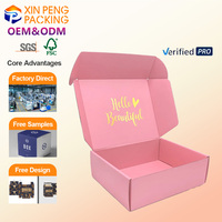 Caja de Regalo de Cartón Rígido Premium OEM XP 2026, con Ventana, Estampado en Relieve, Papel Kraft para Regalo, Personalizable, con Detalles en Dorado