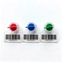 Sceau de sécurité en plastique personnalisé pour compteur de gaz, compteur électrique, compteur d'eau avec numéro unique et code-barres