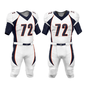 Conjunto de Uniforme de Fútbol Americano Unisex 2026, 100% Sublimado, Bordado e Impreso de Alta Calidad - Product Image 1