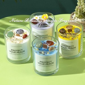 Nuevas Velas Aromáticas Hechas a Mano Personalizadas con Fragancia Duradera, Decoración Bonita para el Hogar para las Fiestas - Product Image 3