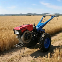 Tracteur avec chargeur frontal, mini-tracteur, tracteur agricole, motoculteur, moteur diesel pour travaux agricoles