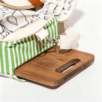 Sac de pique-nique pour 2 personnes - Panier de pique-nique avec couverture imperméable et accessoires - Panier de pique-nique avec bandoulière pour l'extérieur