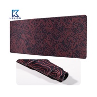 Tapis de souris de jeu en caoutchouc avec anneau de croissance 800x300mm, design personnalisable, impression par sublimation couleur, pour bureau et maison