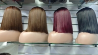 Peluca de Cabello Vietnamita Virgen 5*5 SDD Doble Trama Liso Extremo con Cutícula Alineada, Peluca Bob Corta SDD 250% Alta Densidad