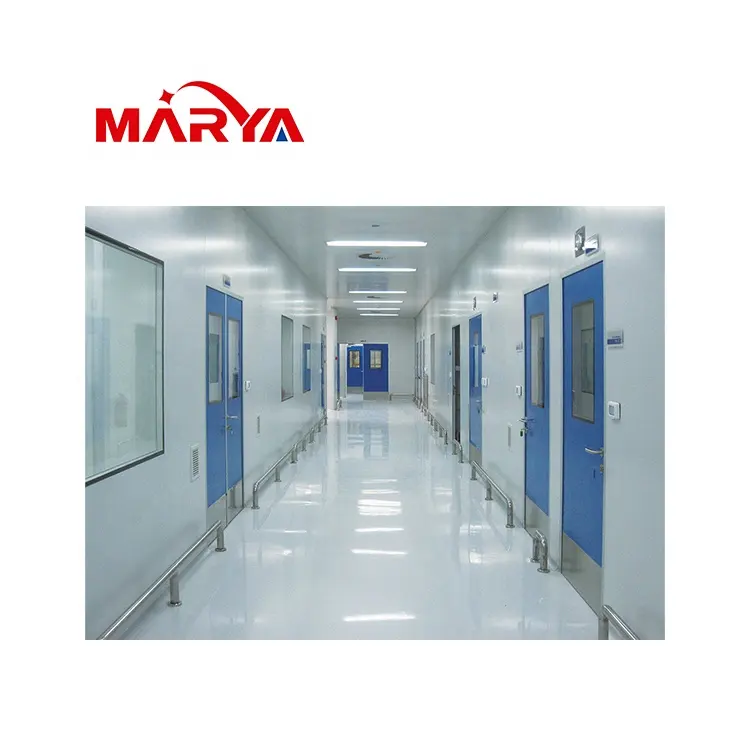 Поставка с завода Marya GMP, стандартная беспыльная Чистая комната под ключ с системой HVAC в Китае