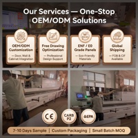 Escritorio de Oficina Moderno Personalizado OEM con Librero Integrado, Escritorio de Computadora de MDF con Gabinete de Almacenamiento y Cajones, Mueble Compacto para Sala de Estar/Estética, para Laptop