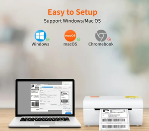 Phomemo m4202 Hãng sản xuất nhãn 4 inch xách tay máy in nhiệt hỗ trợ 30-118mm chiều rộng nhãn Bluetooth Hãng sản xuất nhãn cho mã vạch - Product Image 5