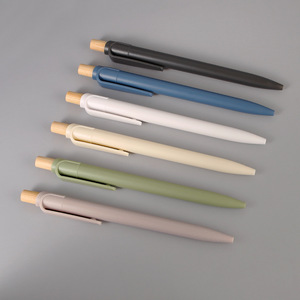 Stylo à bille écologique avec logo personnalisé, design sportif en bois de bambou, largeur d'écriture de 1.0mm, RABS RPET promotionnel pour les cadeaux - Product Image 2
