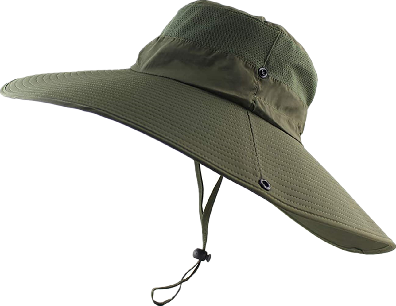 Waterproof Bucket Hat Wide Brim UPF50+ Nylon Foldable Sun Protection Super Wide UPF50+ Bucket Hat with Nylon Waterproof UV  main image 2