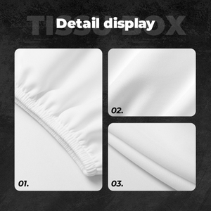 ที่คลุมพนักพิงศีรษะสำหรับรถยนต์ BMW 2ชิ้นวัสดุโพลีเอสเตอร์และวัสดุ PU สำหรับตกแต่งภายใน - Product Image 3