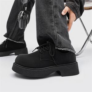 Nouvelles Chaussures Habillées de Luxe pour Hommes, Baskets à Plateforme Personnalisées, Chaussures Décontractées en Cuir à Lacets pour Hommes - Product Image 2