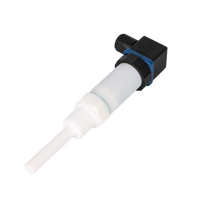 Hirschmann PTFE Termometer Tahan Korosi Asam dan Alkali Pt100 Pemancar Suhu 4-20ma