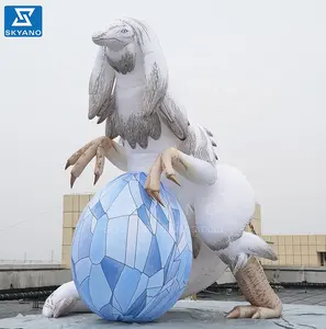 SKYANO Aufblasbare Dinosaurier-Kunst-Skulptur kundenspezifische Aufblasbare Maskotte Cartoon-Figur
