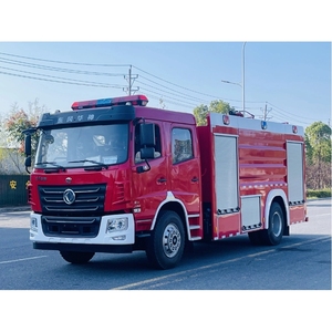 Nouveau châssis d'exportation usine de taille moyenne ville véhicule de sauvetage <span class=keywords><strong>extincteur</strong></span> Dongfeng 8 tonnes réservoir d'eau camion de pompiers - Product Image 3