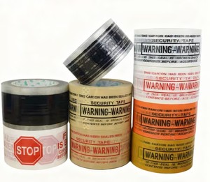 Biểu tượng tùy chỉnh in một mặt băng đầy màu sắc Thương hiệu chất kết dính vận chuyển băng phim nhựa đóng gói Băng - Product Image 3