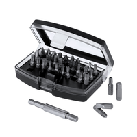 Kit de tournevis de précision magnétique 32-en-1 professionnel avec étui portable en ABS pour ordinateur portable, téléphone et montre