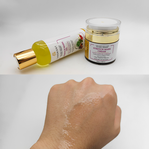 100% saf doğal bitkisel vücut bakım ürünleri organik E vitamini streç işareti kaldırma cilt elastikiyetini geri streç işareti krem - Product Image 6