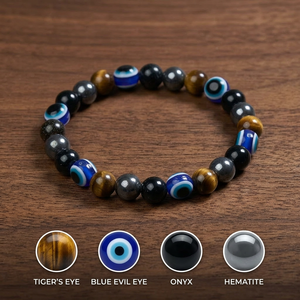 Pulsera <span class=keywords><strong>de</strong></span> Piedra Ojo <span class=keywords><strong>de</strong></span> Tigre - Pulsera <span class=keywords><strong>de</strong></span> Protección Energética <span class=keywords><strong>de</strong></span> Obsidiana y Turmalina Negra Natural <span class=keywords><strong>para</strong></span> Mujeres y Hombres, <span class=keywords><strong>Regalo</strong></span> <span class=keywords><strong>de</strong></span> <span class=keywords><strong>Amistad</strong></span> - Product Image 3