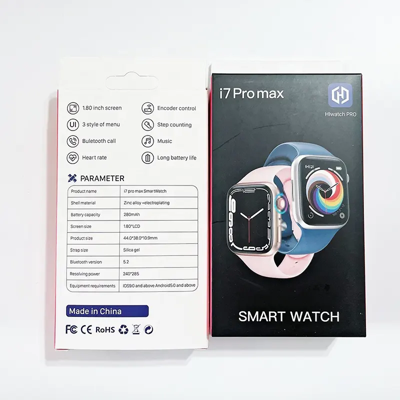 2022 Trending Product I7 PRO Max Smartwatch Reloj Inteligente Smart Watch Serie 7 I7 Pro Max For Android Ios