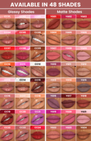 Fabricants de maquillage Brillant à Lèvres Logo Personnalisé Rouge à Lèvres Liquide Naturel Mignon Imperméable Vente en Gros
