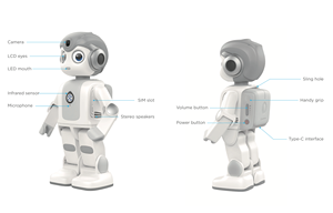 หุ่นยนต์ของเล่นอัจฉริยะสำหรับเด็กสร้างจากโรงงานมืออาชีพของ Alpha Mini - Product Image 4