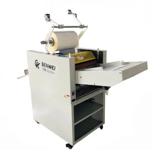 SMFM390E, calefactor de aceite, laminador de alimentación automático