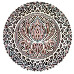 Mandala bohemien etnico appeso a parete decorazioni per la casa arte indiana marocchina ornamento geometrico sacro geometria fatta a mano regali spirituali