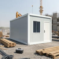Maisons conteneurs modulaires à panneaux sandwich haute performance pour logements isolés et à montage rapide pour les travailleurs