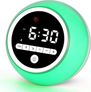 Réveil pour enfants <span class=keywords><strong>Ok</strong></span> to Wake Clock avec veilleuse, minuterie de sieste, horloge d'entraînement au sommeil pour les tout-petits et les enfants - Product Image 1
