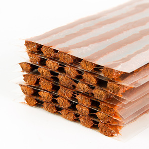 Niujin Tire Repair Strips 10x6cm Red Black 20x7cm Waterproof Emergency <b>Kit</b> for Car Motorcycle <b>Electric</b> Vehicle - Product Image 3