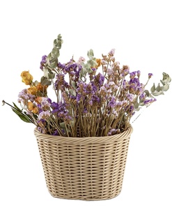 Cesta <span class=keywords><strong>de</strong></span> <span class=keywords><strong>Bicicleta</strong></span> para Niños y Adultos, Tejida a Mano, <span class=keywords><strong>de</strong></span> <span class=keywords><strong>Mimbre</strong></span>, Extraíble, Retro, <span class=keywords><strong>de</strong></span> Plástico y <span class=keywords><strong>Mimbre</strong></span>, para Almacenamiento - Product Image 5