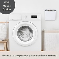 Boîte de rangement murale magnétique en plastique pour peluches et boules de séchage