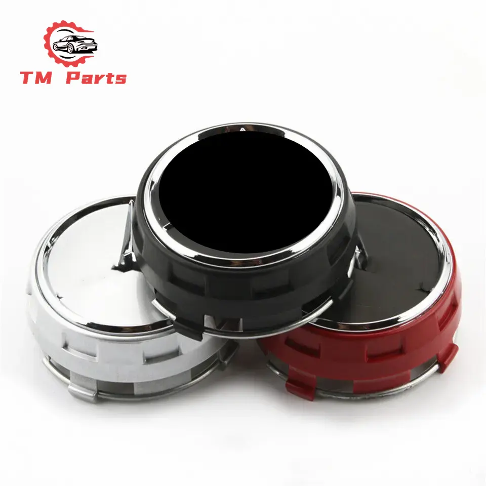 3" 75mm Black Red Sliver Grey Wheel Center caps Cover Wheel Hub Caps 0004000900 For Mercedes Benz AMG Wheel Hub Caps