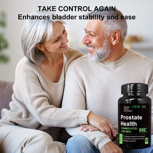 תוסף תזונה בריאות הערמונית סיטונאי לגברים 60 כמוסות מהיר, נספגים מאוד - Product Image 2