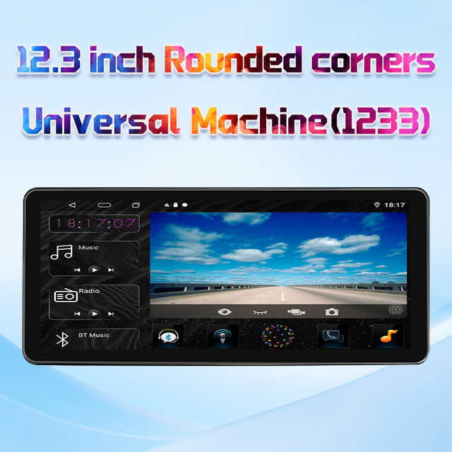 Jmance G60Max 12.3 Inch Android Ram 4GB Rom 64GB 4G Android Carplay Car Radio Support Front and Rear Dual Recording Cameras