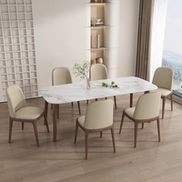 Chaise de salle à manger en bois massif nordique, élégante et créative, pour restaurant et hôtel de luxe, avec dossier, moderne et simple