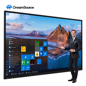Dreamsource 98inch 4K Interactive LCD <b>Whiteboard</b> with 40 Touch Points Metal Frame for School and Company use - Product Image 2