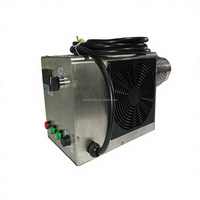 Chauffe-air chaud industriel portable 5KW 220V, souffleur électrique pour thermorétraction et séchage