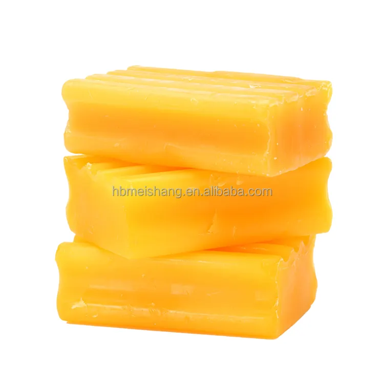 Manufacturer supply sustainable 100g semitransparent color laundry solid soap for cleaning clothes