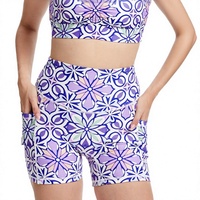 Ensemble de yoga pour femmes, soutien-gorge de sport sans couture écologique et leggings taille haute, respirant, séchage rapide, imprimé, tenue de sport deux pièces